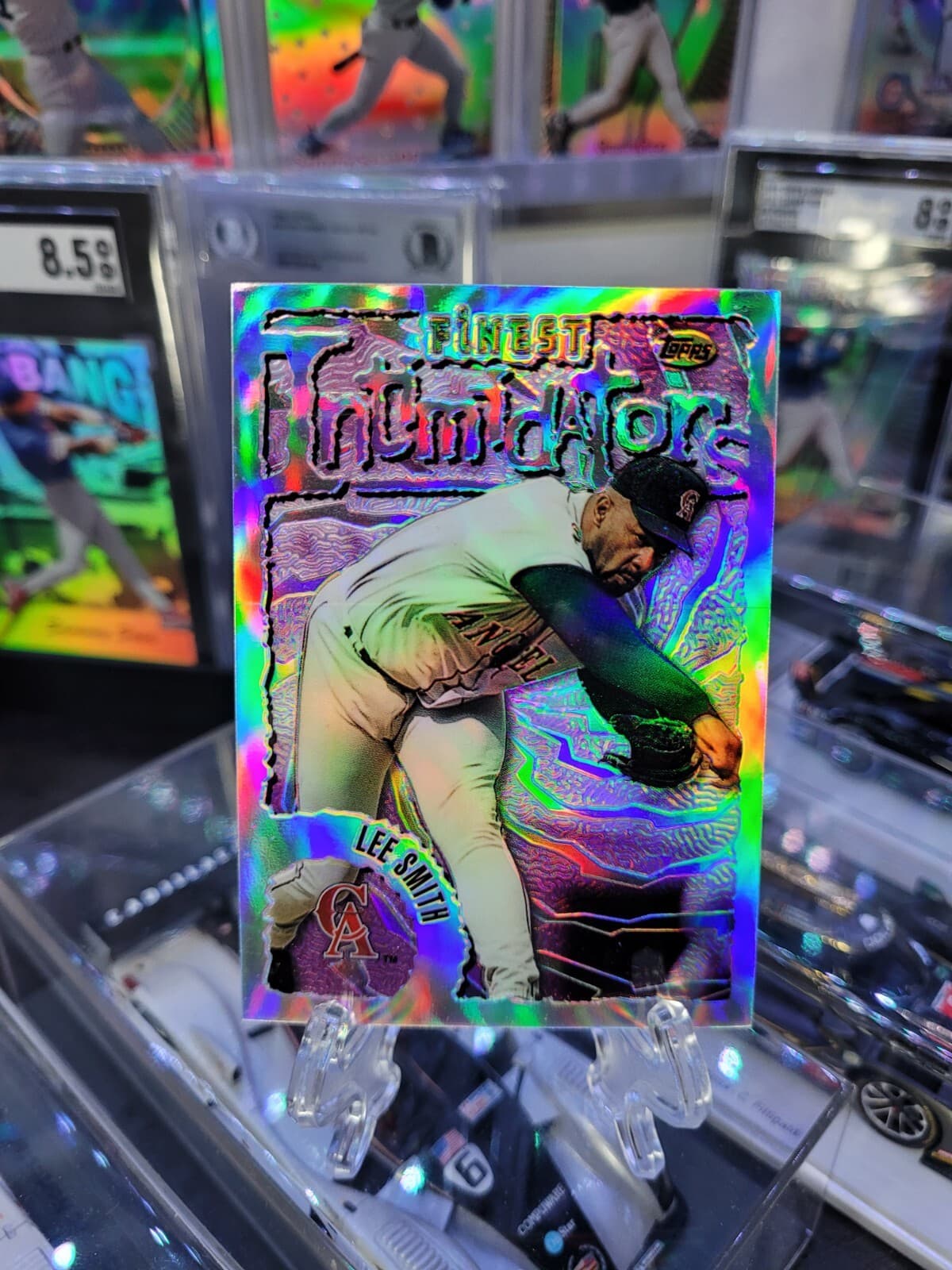Lee Smith 1996 Topps Finest 1996 Topps Finest refractor