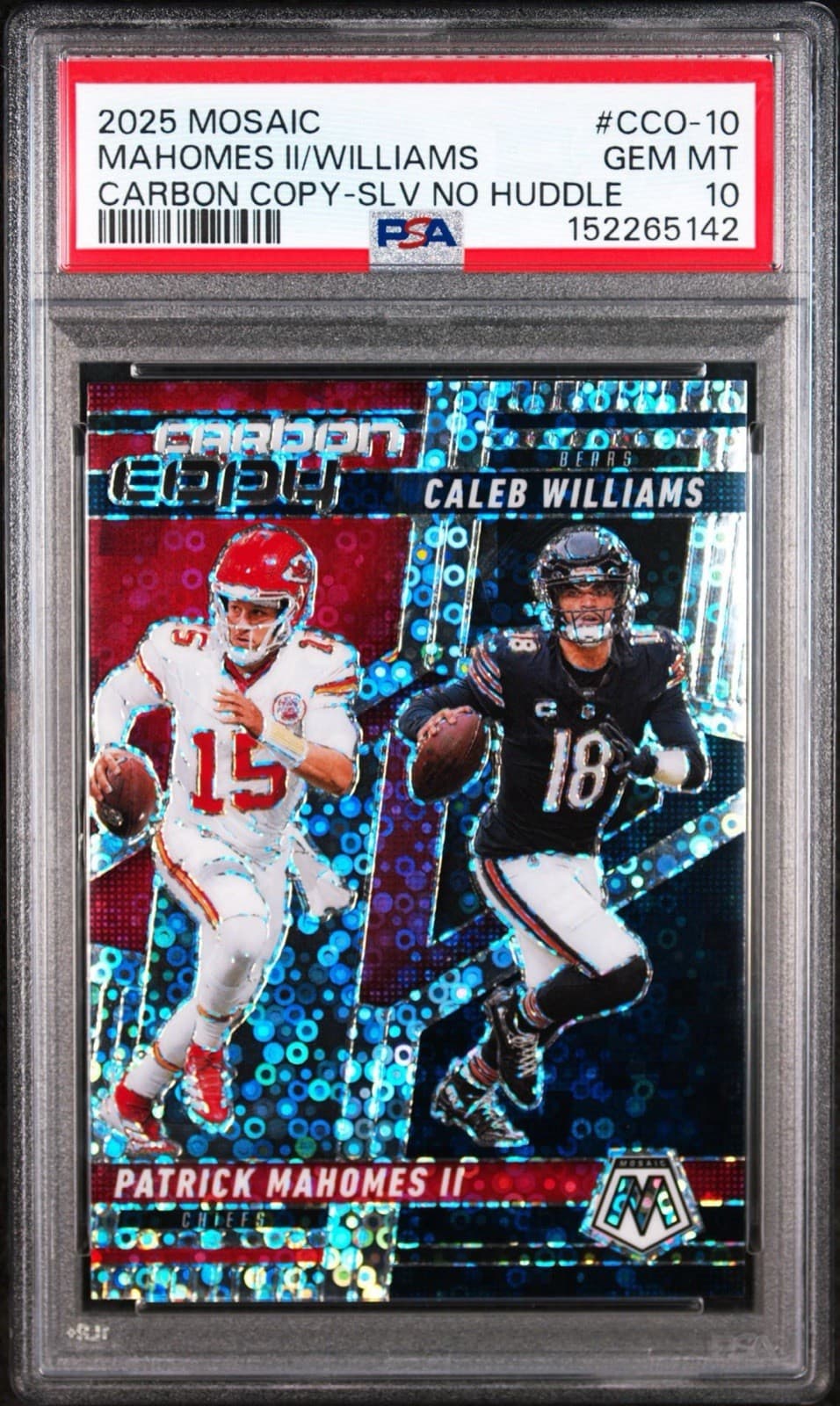 Patrick Mahomes 2025 Panini Mosaic 2025 Panini Mosaic