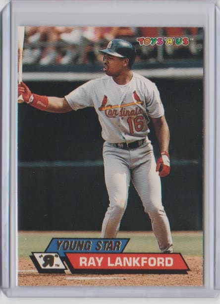 Us Ray Lankford 1993 Topps Stadium Club 1993 Topps Stadium Club