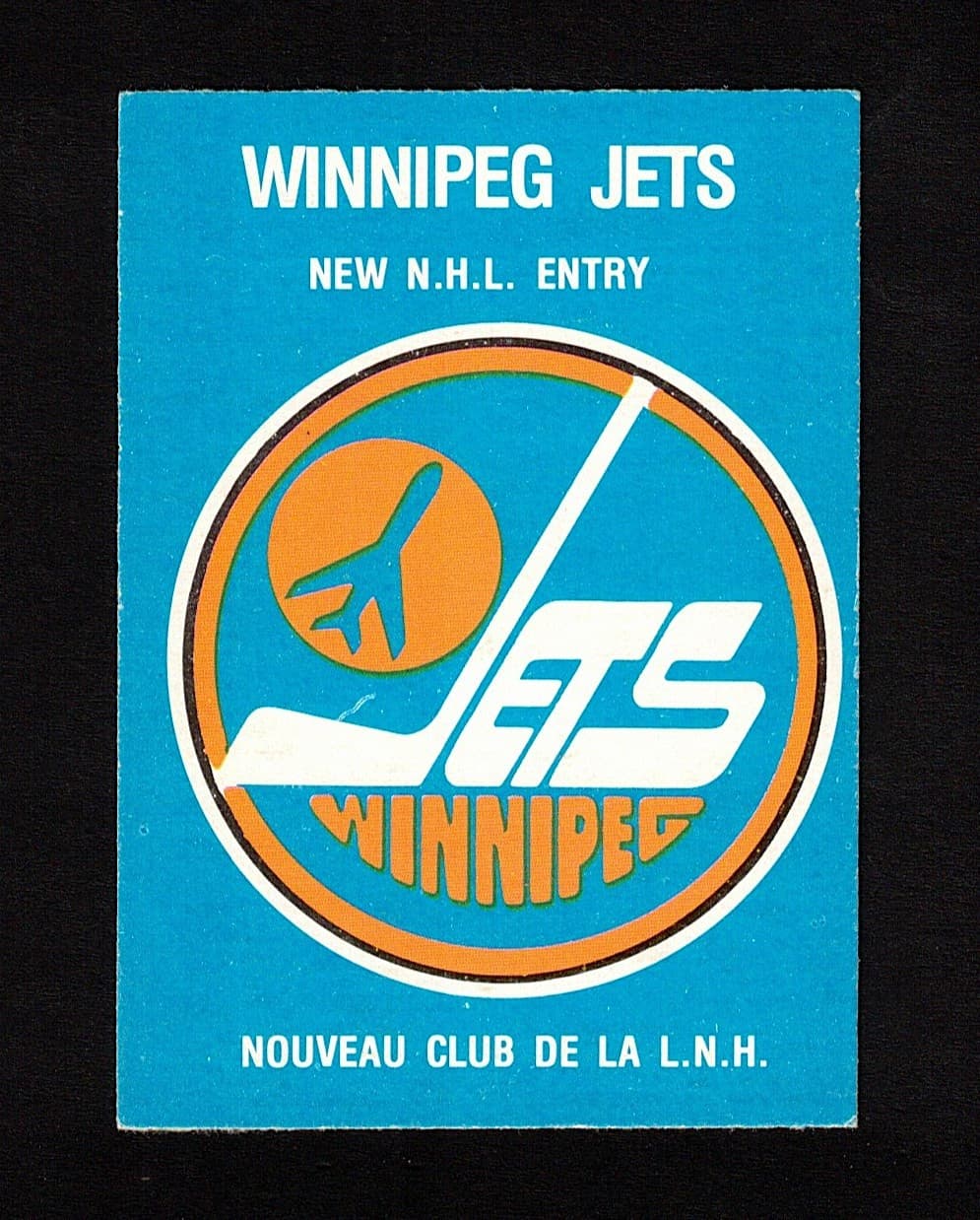 -80 WINNIPEG JETS Logo & Check 1979 Unknown 1979 Unknown