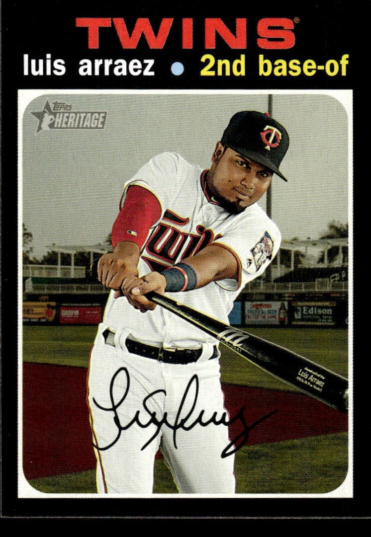 Luis Arraez Minnesota 2020 Topps Heritage 2020 Topps Heritage