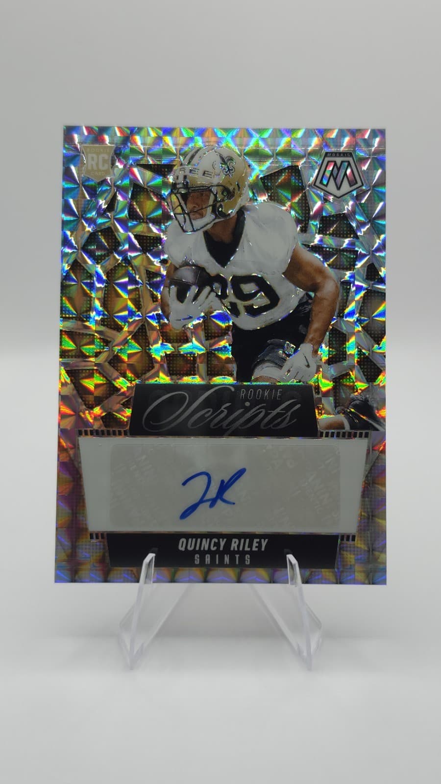 Quincy Riley 2025 Panini Mosaic 2025 Panini Mosaic