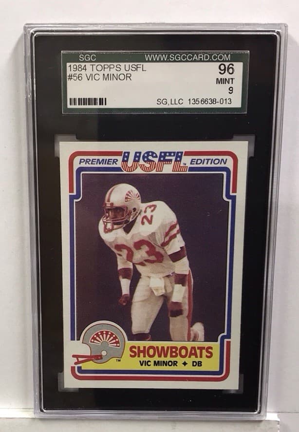 Football Vic Minor 1984 Topps 1984 Topps