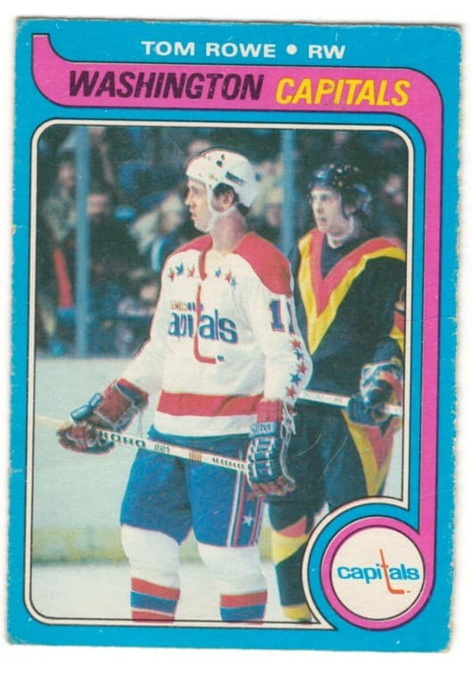 Tom Rowe trading card