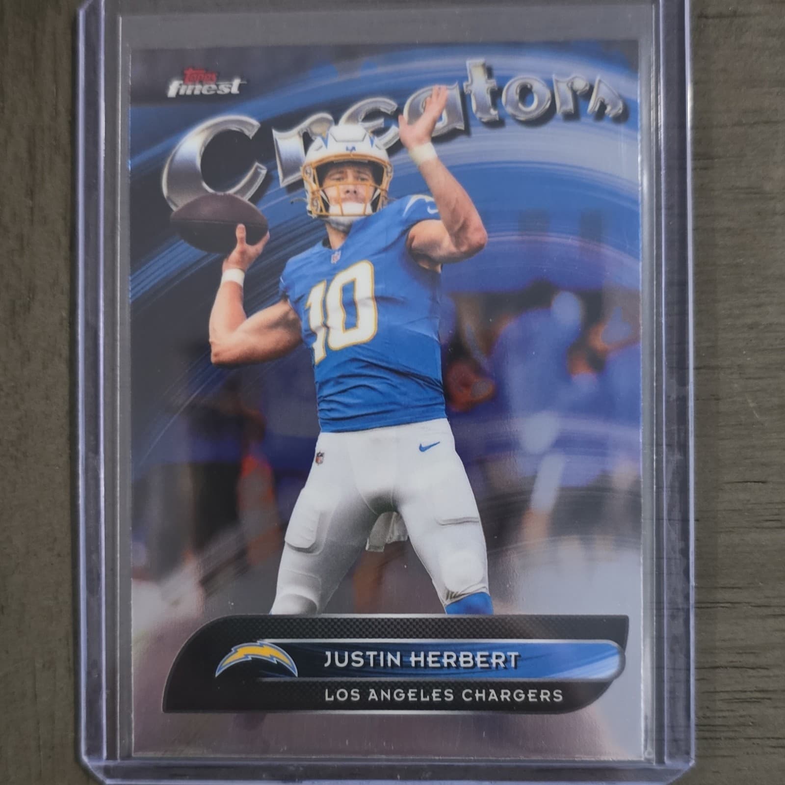 Football Creators Justin 2025 Topps Finest