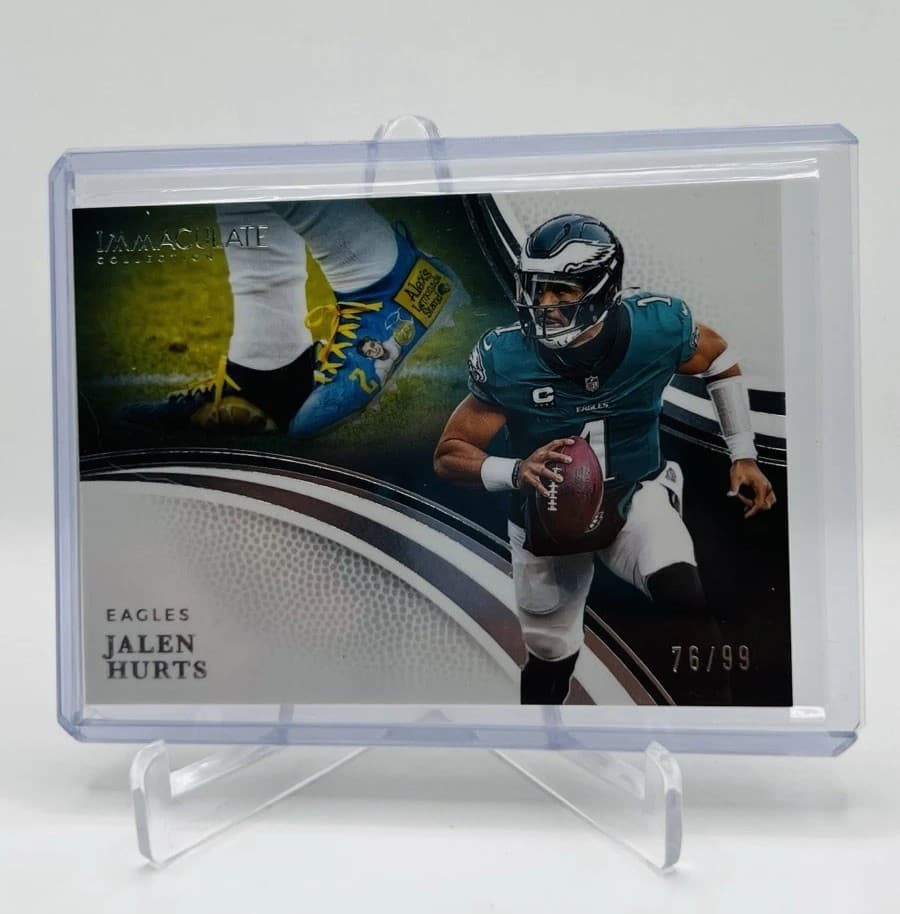 Cleats Jalen Hurts 2025 Panini Immaculate 2025 Panini Immaculate