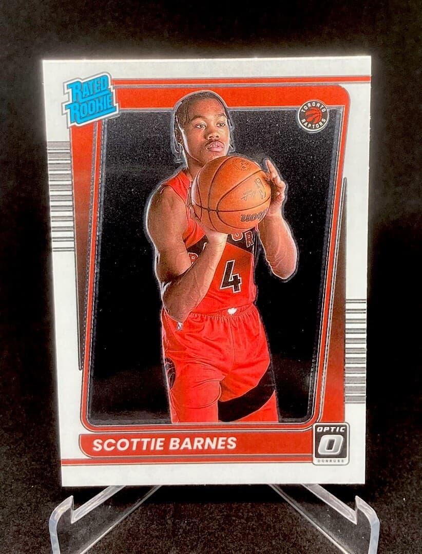 Scottie Barnes Rated 2021 Donruss Optic