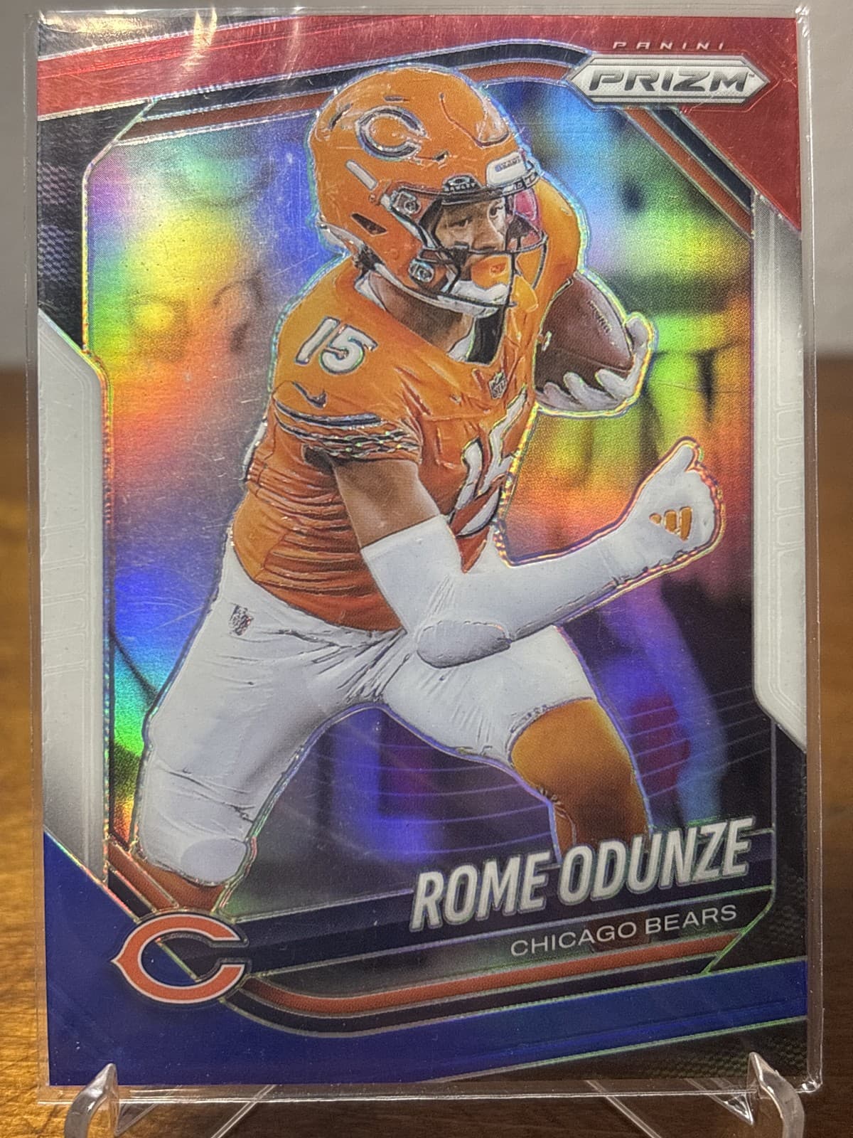 Rome Odunze Red 2025 Panini Prizm 2025 Panini Prizm