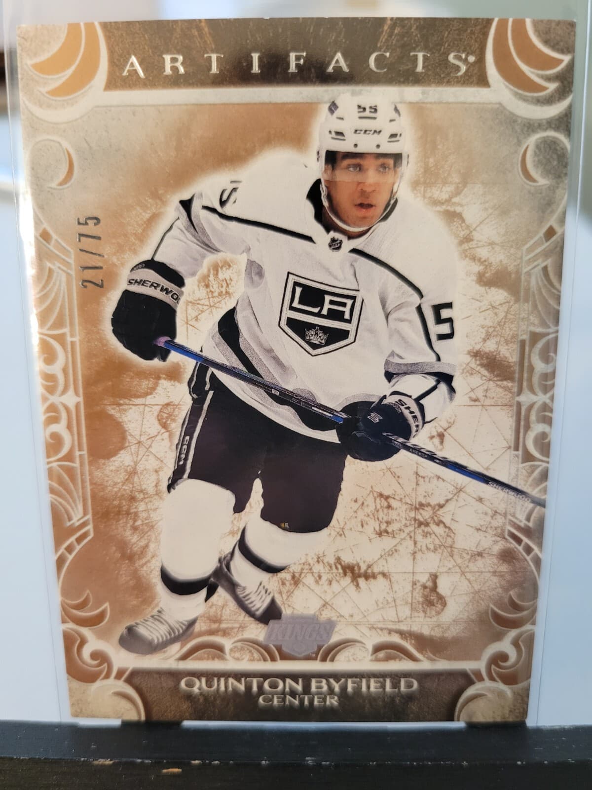 Quinton Byfield Copper 2024 Upper Deck