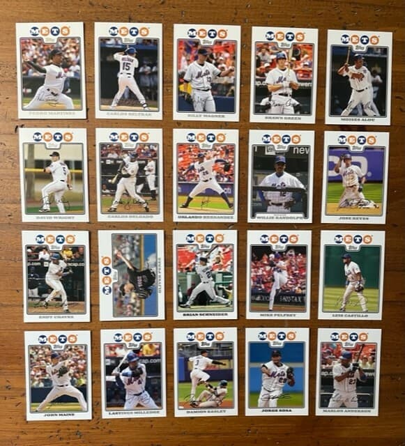New York Mets 2008 Topps 2008 Topps
