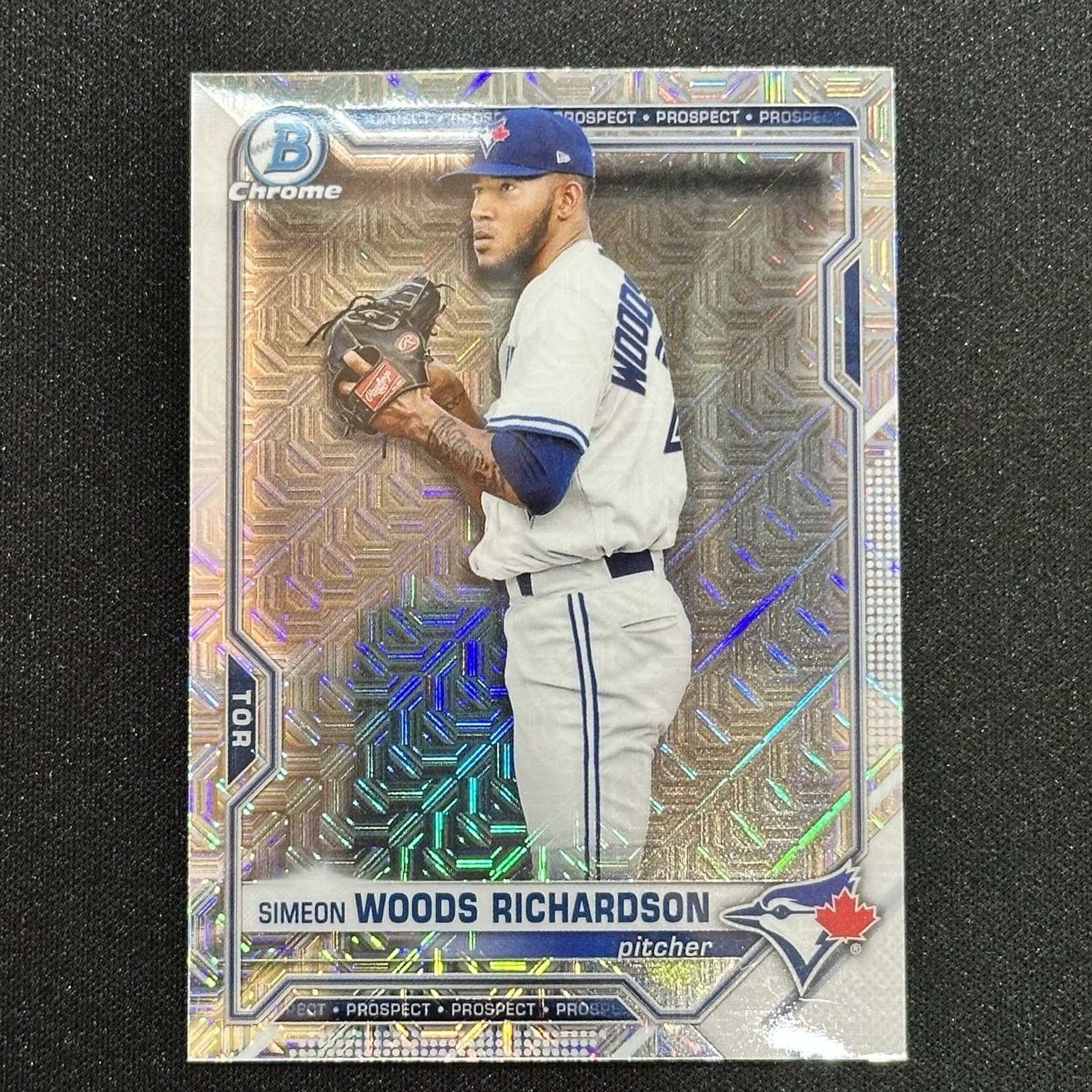 Prospects Simeon Woods 2021 Bowman Chrome 2021 Bowman Chrome