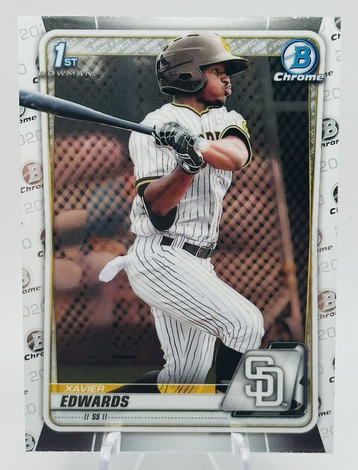 Baseball XAVIER EDWARDS 1st Pr 2020 Bowman