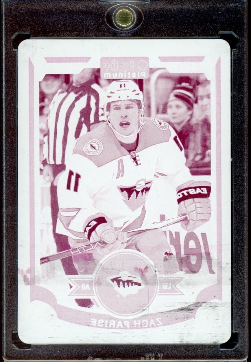 Platinum Zach Parise 2015 Unknown 2015 Unknown plate