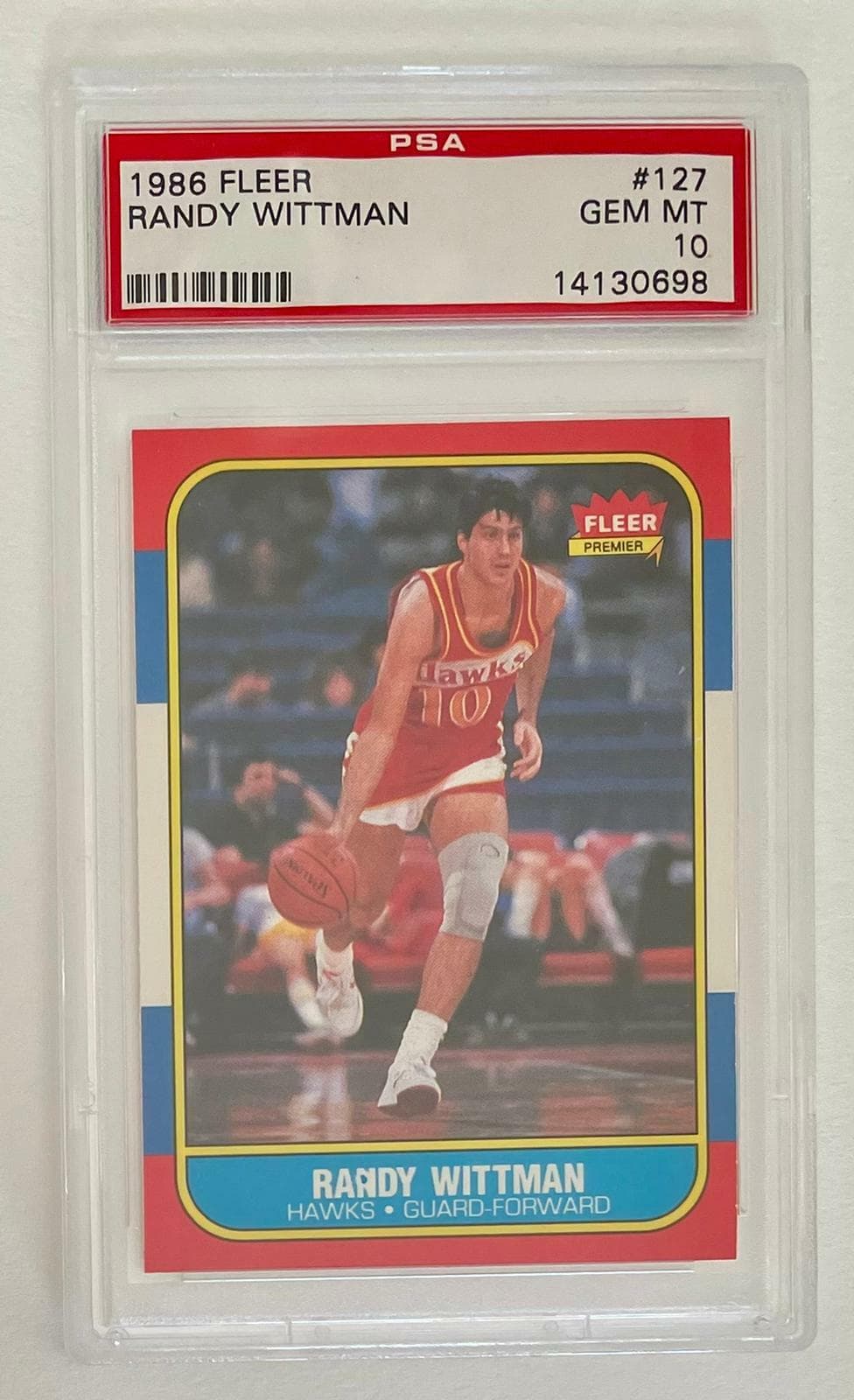 Basketball Randy Wittman 1986 Fleer 1986 Fleer