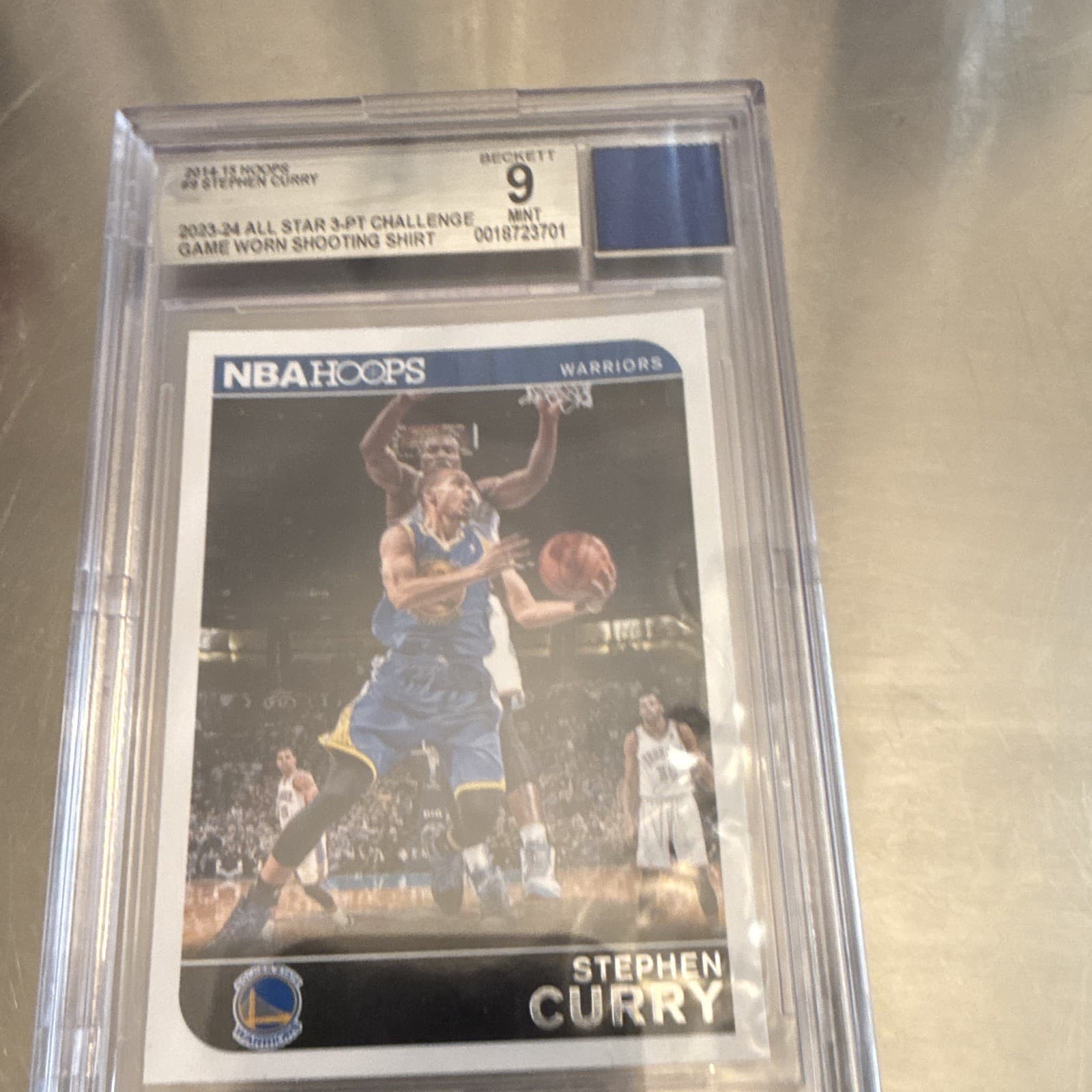 Stephen Curry Warriors 2014 Panini