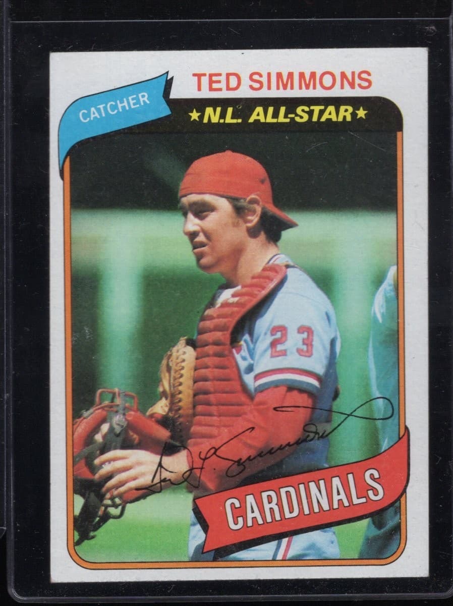 Ted Simmons 1980 Topps 1980 Topps