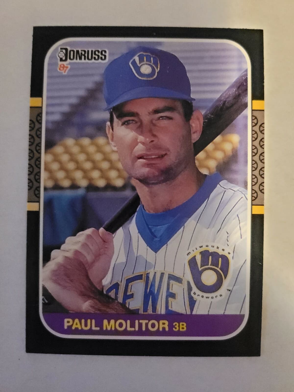 PAUL MOLITOR NM 1987 Donruss 1987 Donruss