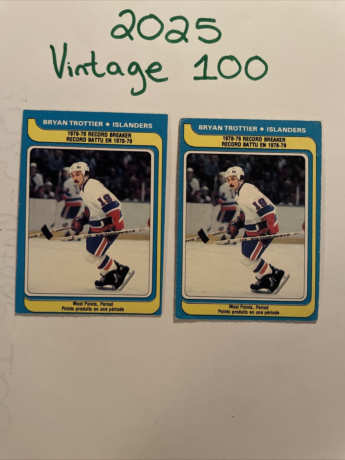 -80 BRYAN TROTTIER RB OPC HALL 1979 Unknown