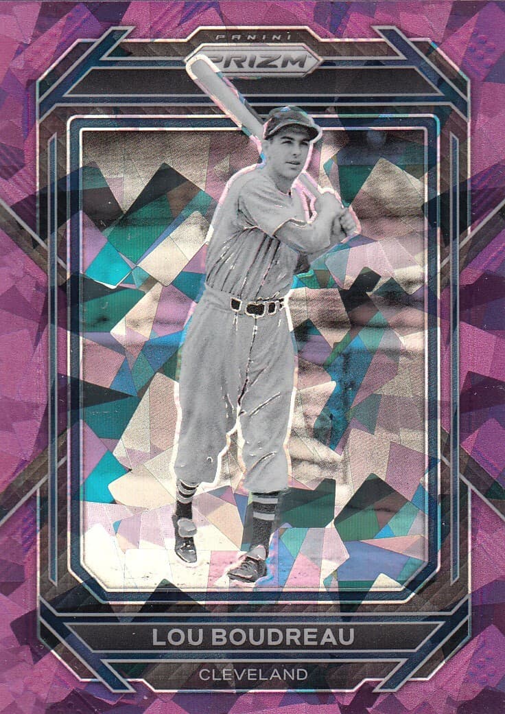Lou Boudreau trading card
