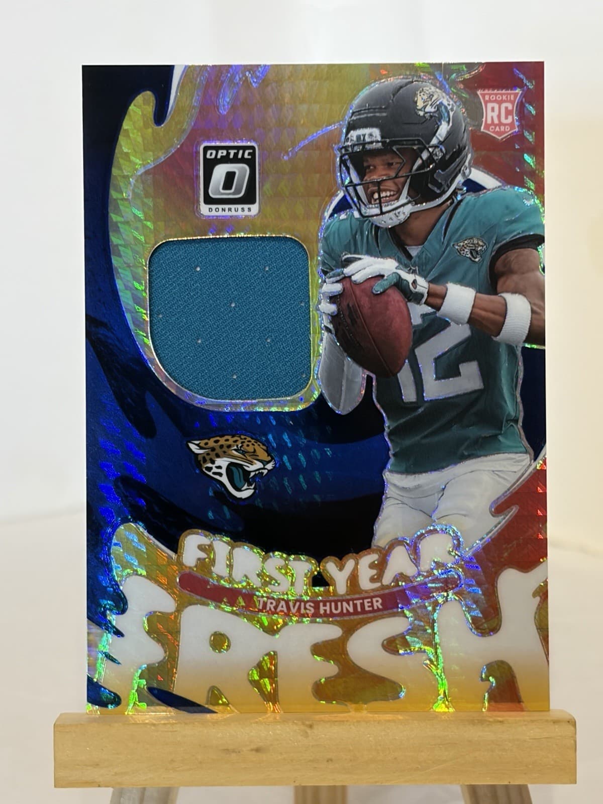 Travis Hunter First 2025 Donruss Optic
