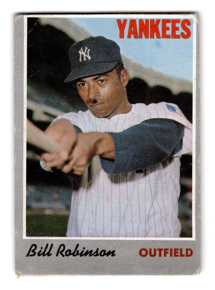 Bill Robinson New 1970 Topps