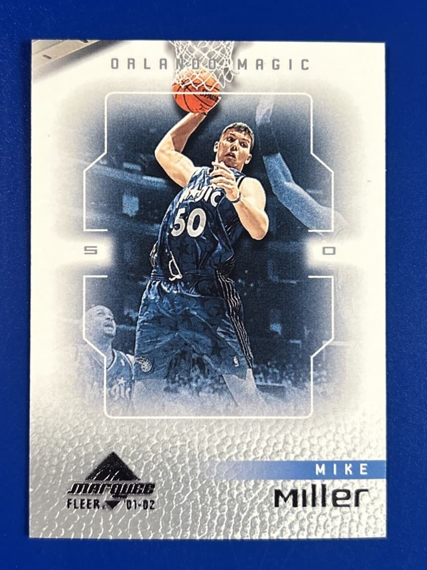 Marquee Basketball Mike 2001 Fleer 2001 Fleer