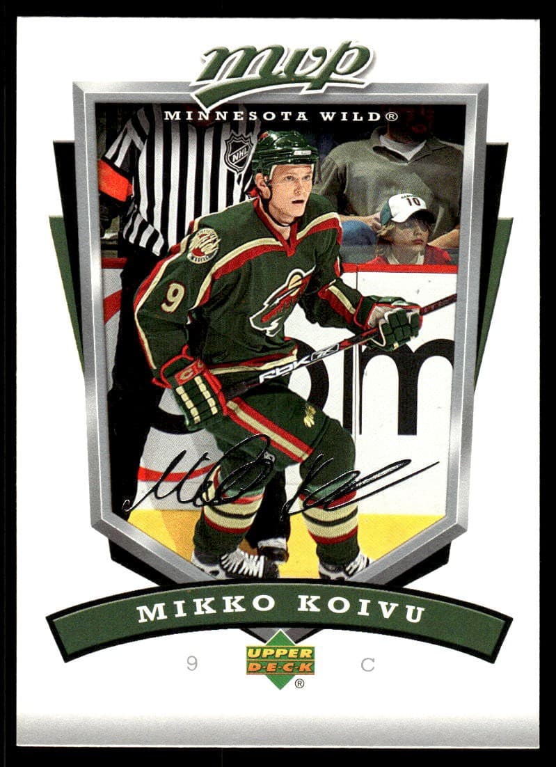 Mikko Koivu Minnesota 2006 Upper Deck 2006 Upper Deck