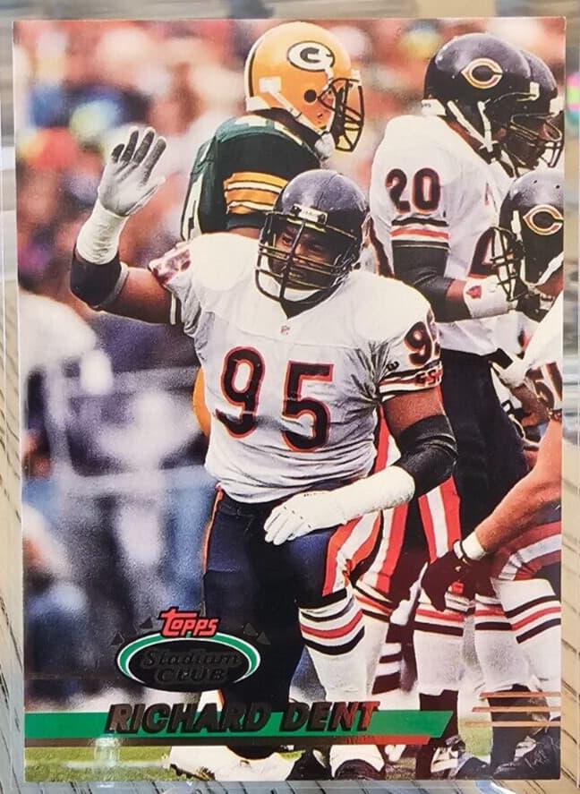 Richard Dent Chicago 1993 Topps Stadium Club