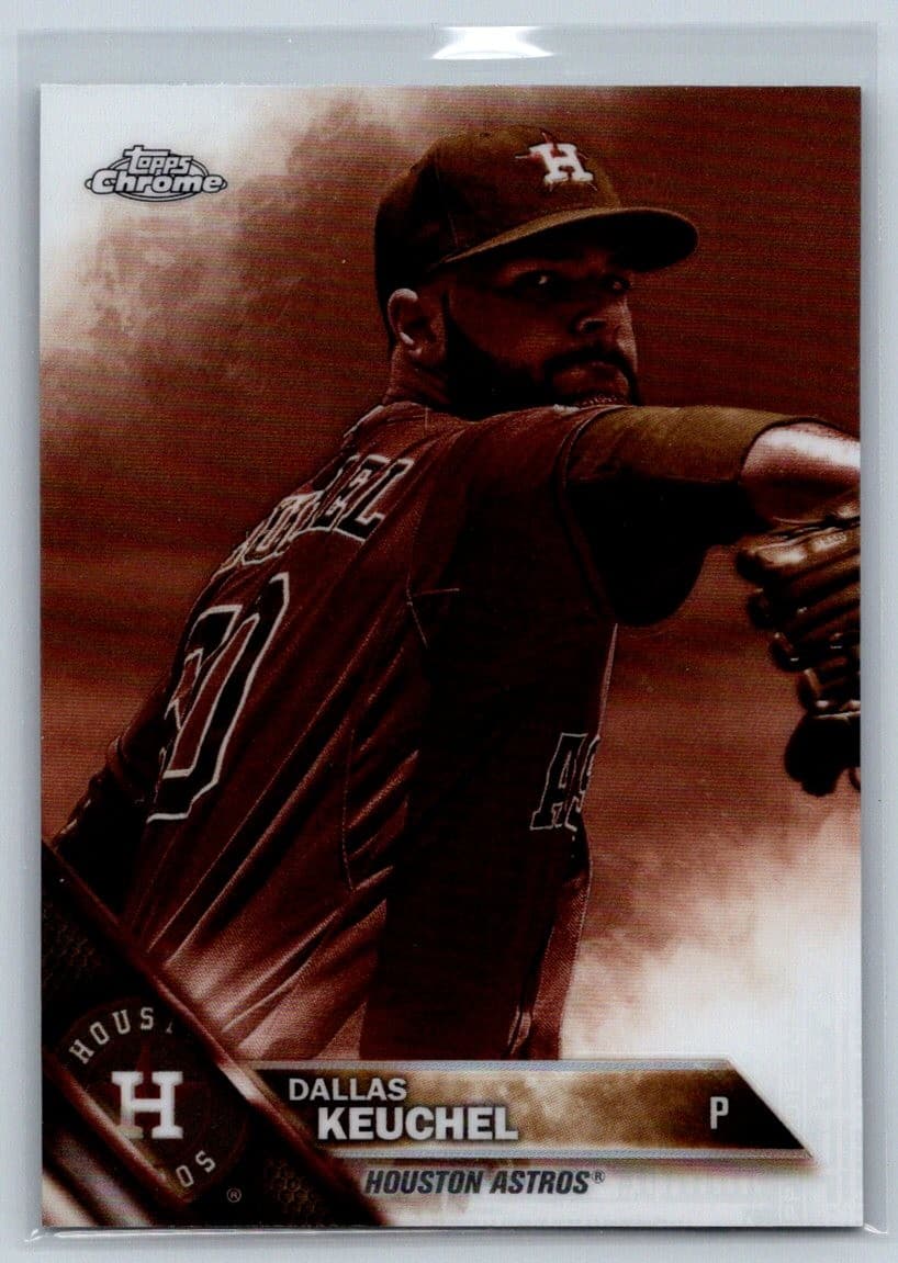 Dallas Keuchel Sepia 2016 Topps Chrome 2016 Topps Chrome refractor
