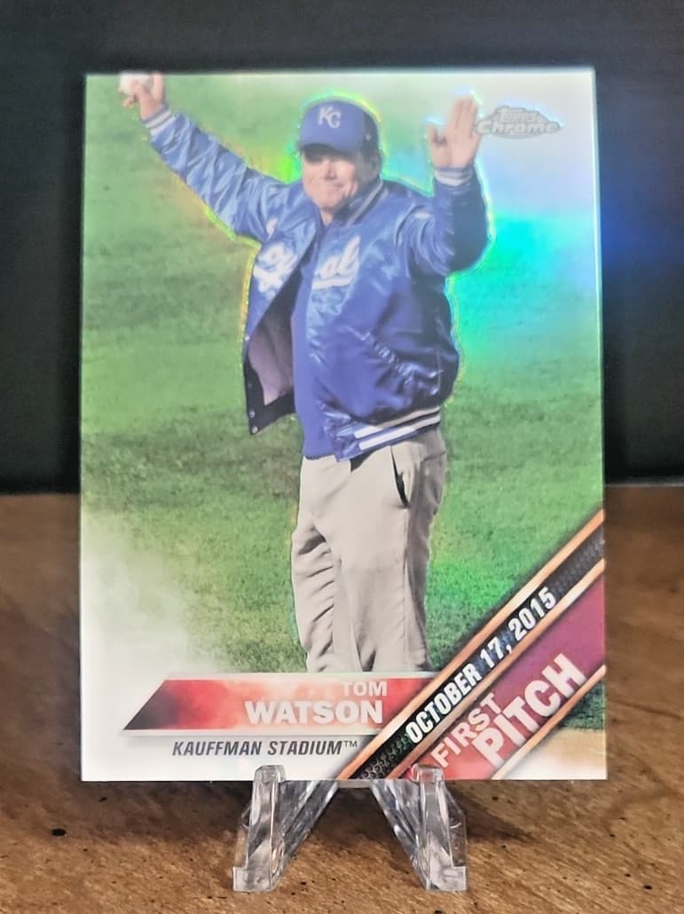 First Pitch Tom 2016 Topps Chrome 2016 Topps Chrome