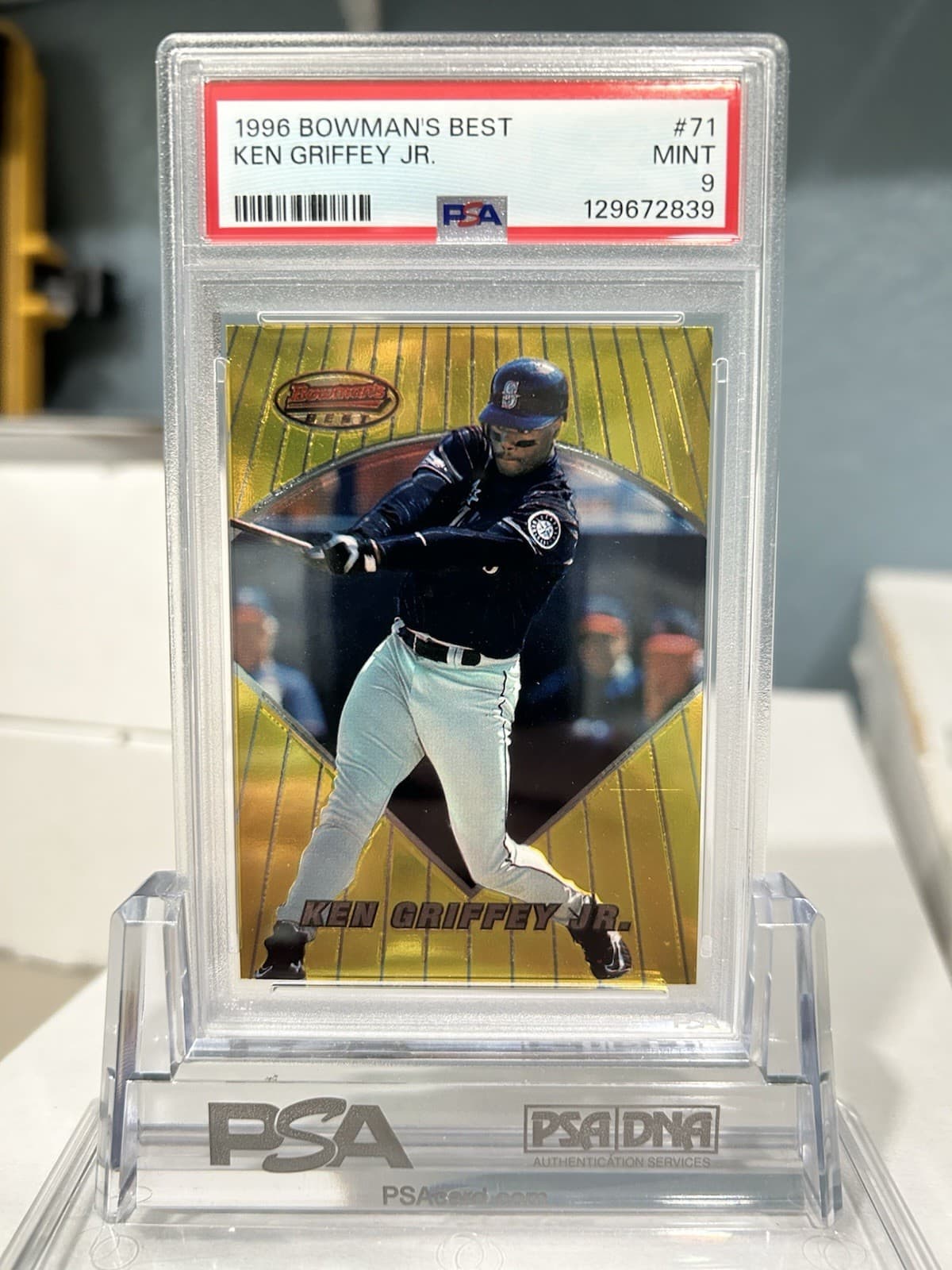 'S BEST KEN GRIFFEY JR. MARINE 1996 Bowman 1996 Bowman