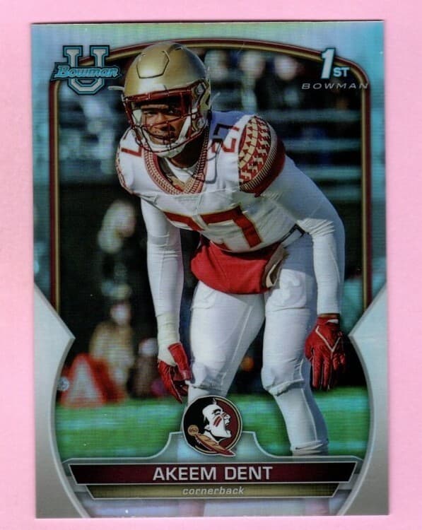 University Akeem Dent 2022 Bowman Chrome 2022 Bowman Chrome