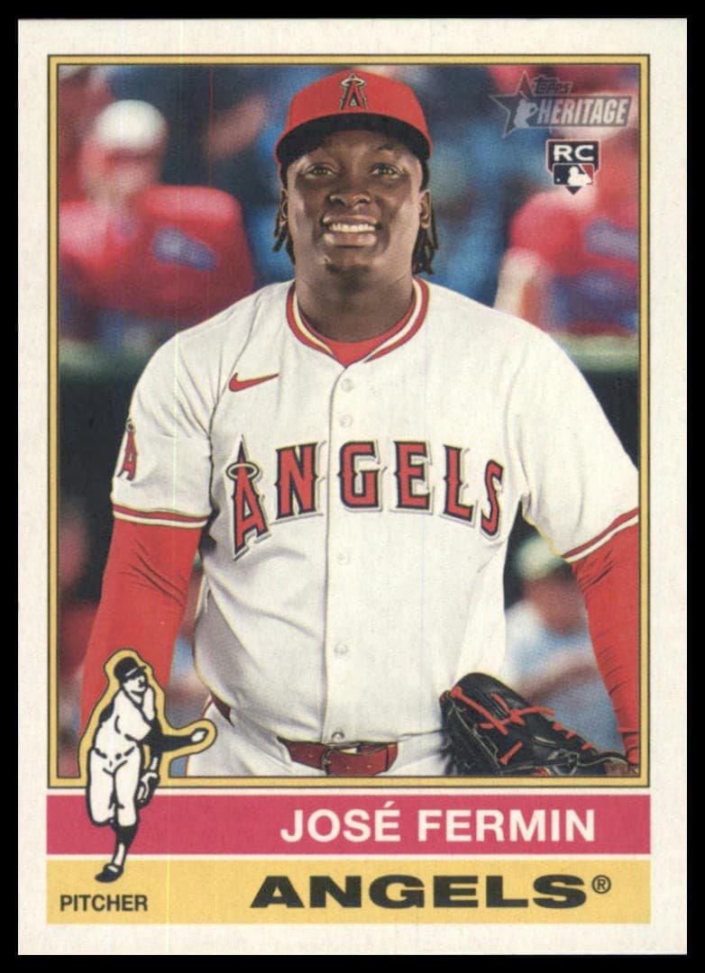 Fermin Los Angeles 2025 Topps Heritage 2025 Topps Heritage