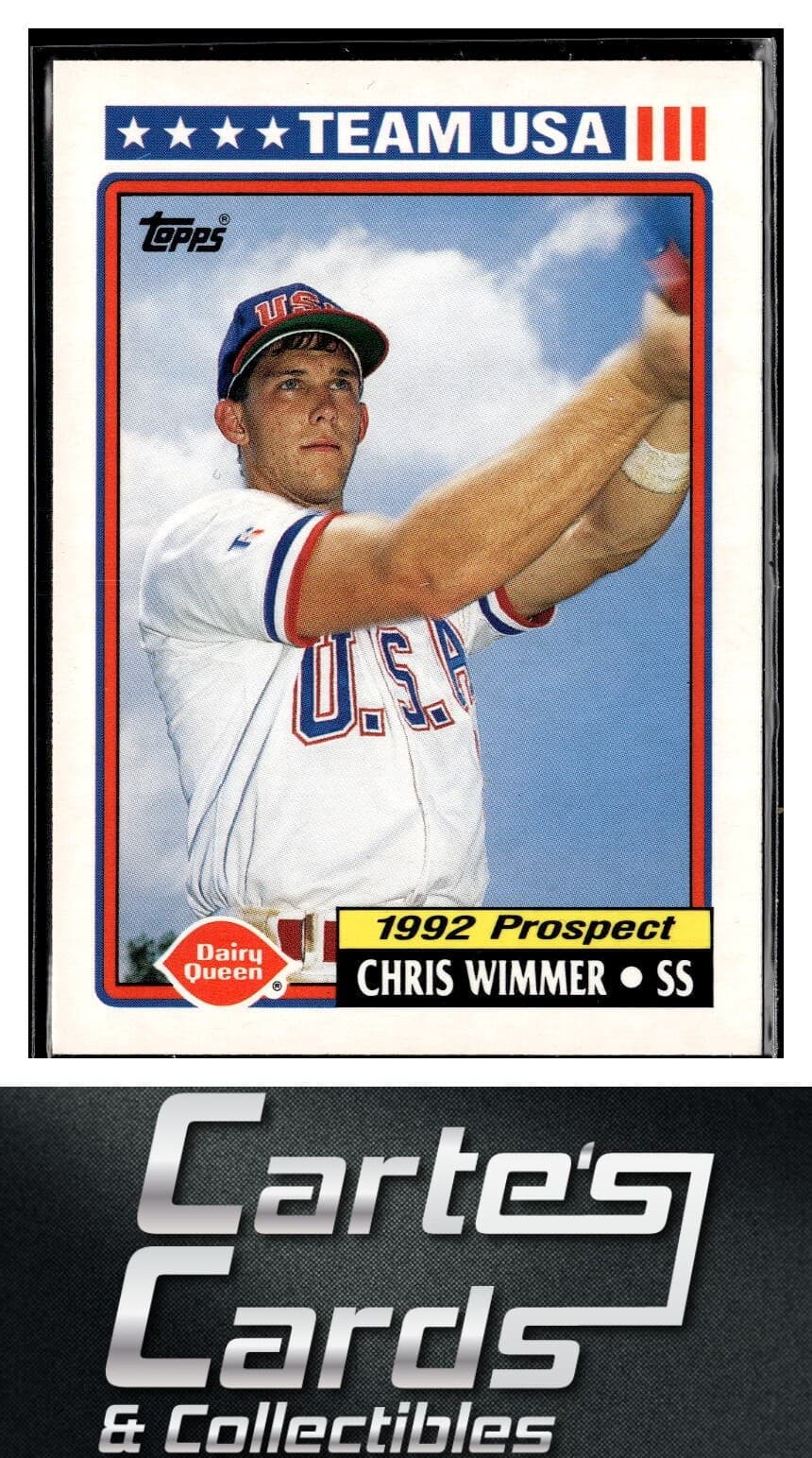 Chris Wimmer Dairy 1992 Topps 1992 Topps