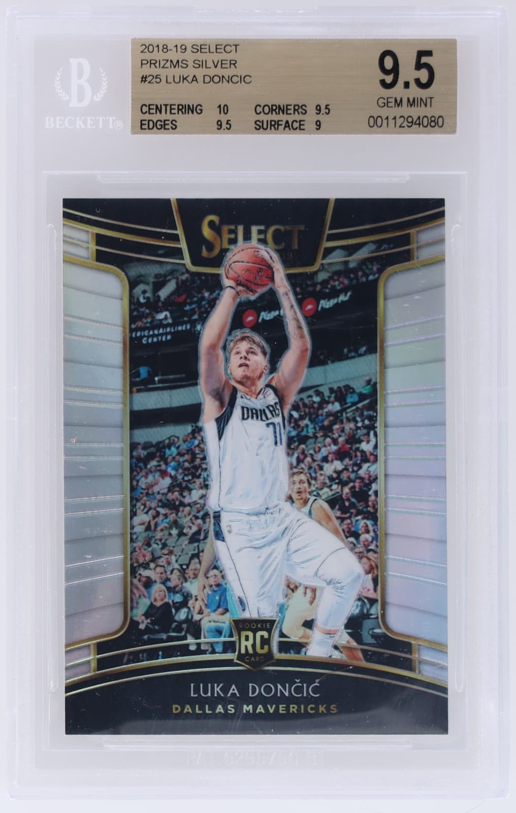 Luka Doncic Concourse 2018 Panini Select