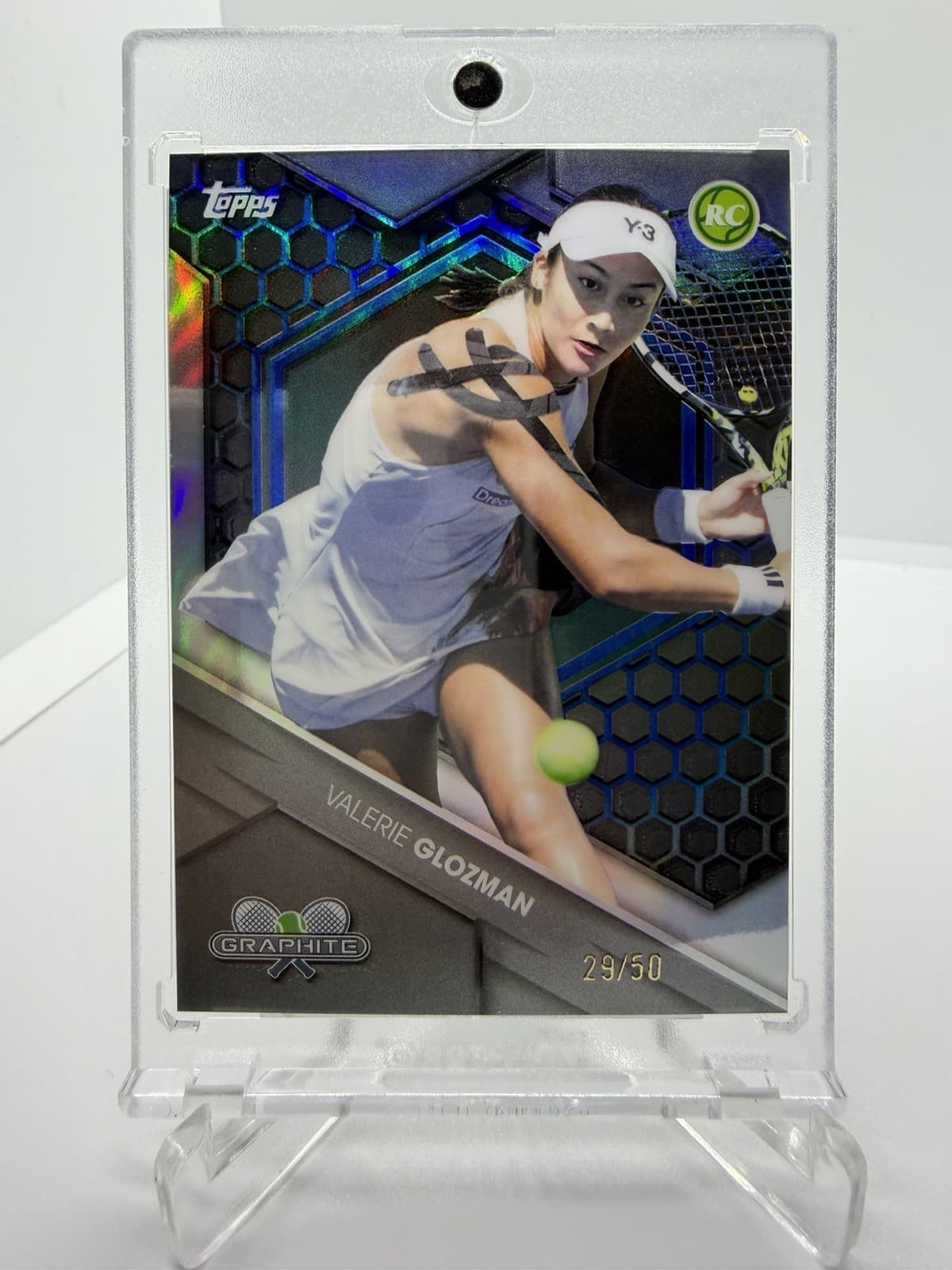 Graphite Tennis Valerie 2026 Topps 2026 Topps blue-refractor