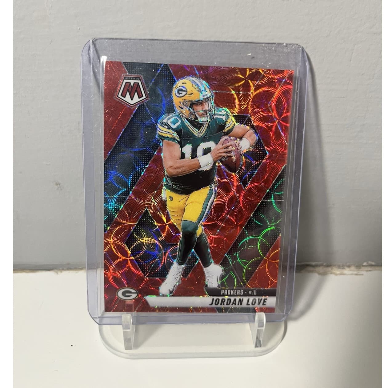 Red Scope Jordan 2025 Panini Mosaic