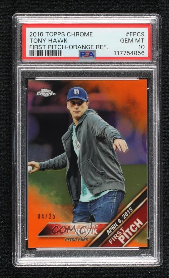 First Pitch Orange 2016 Topps Chrome 2016 Topps Chrome