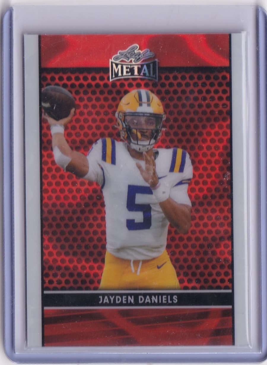 Metal Jayden Daniels 2024 Leaf 2024 Leaf