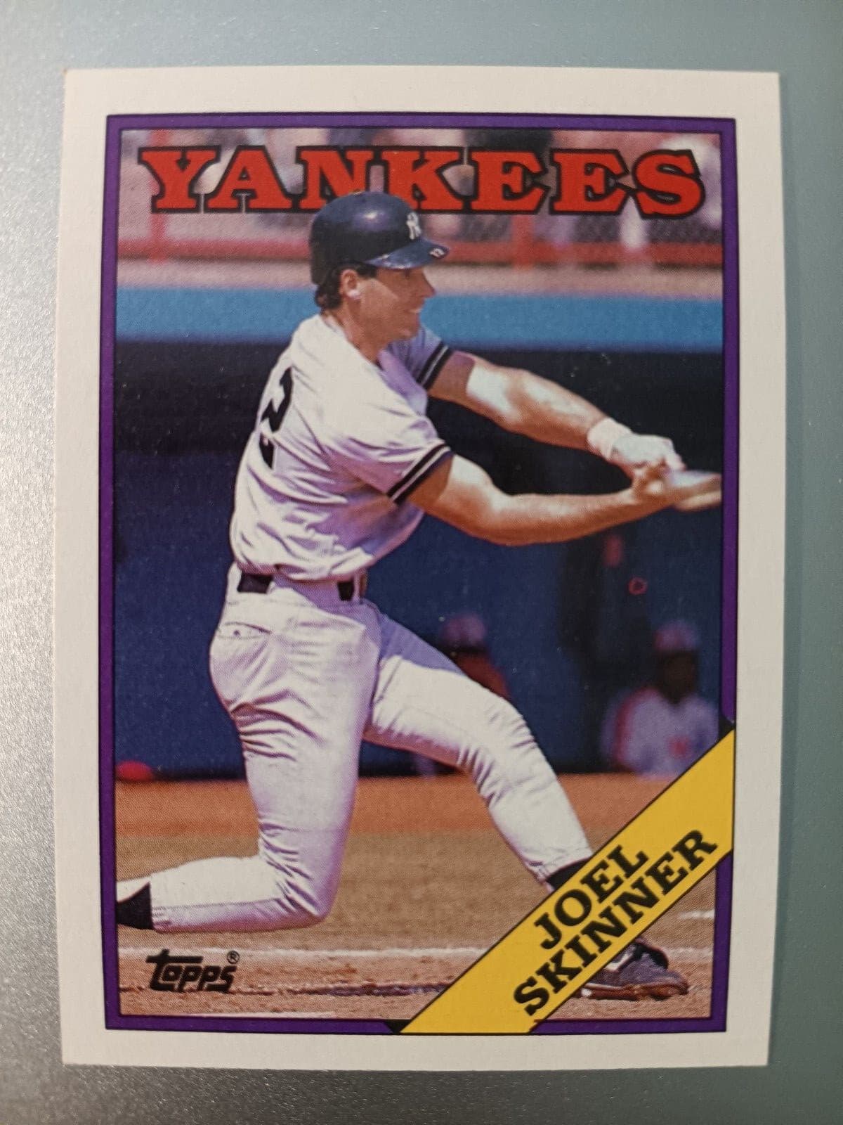 JOEL SKINNER NEW YORK YANKEES #109