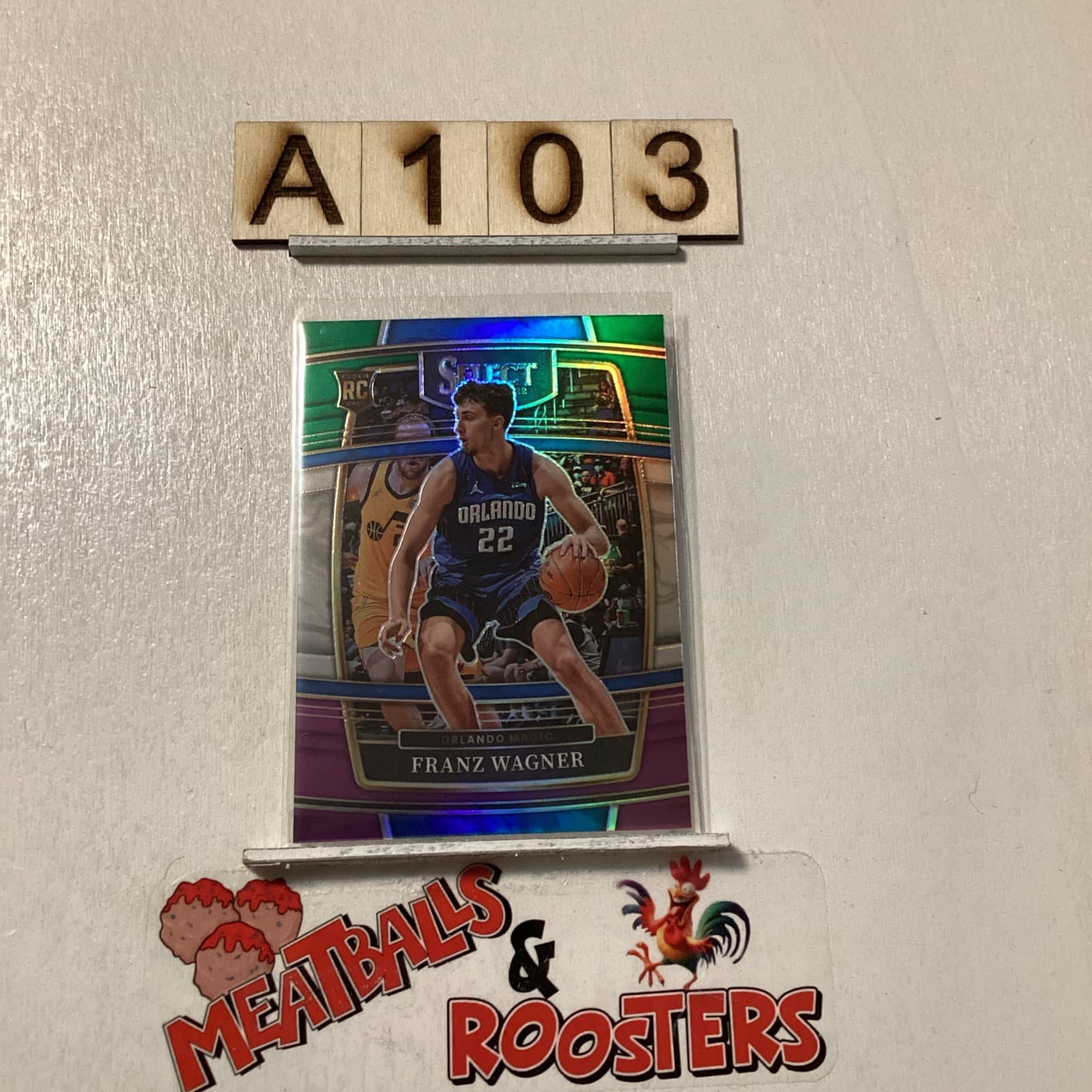 Franz Wagner Green 2021 Panini Select 2021 Panini Select