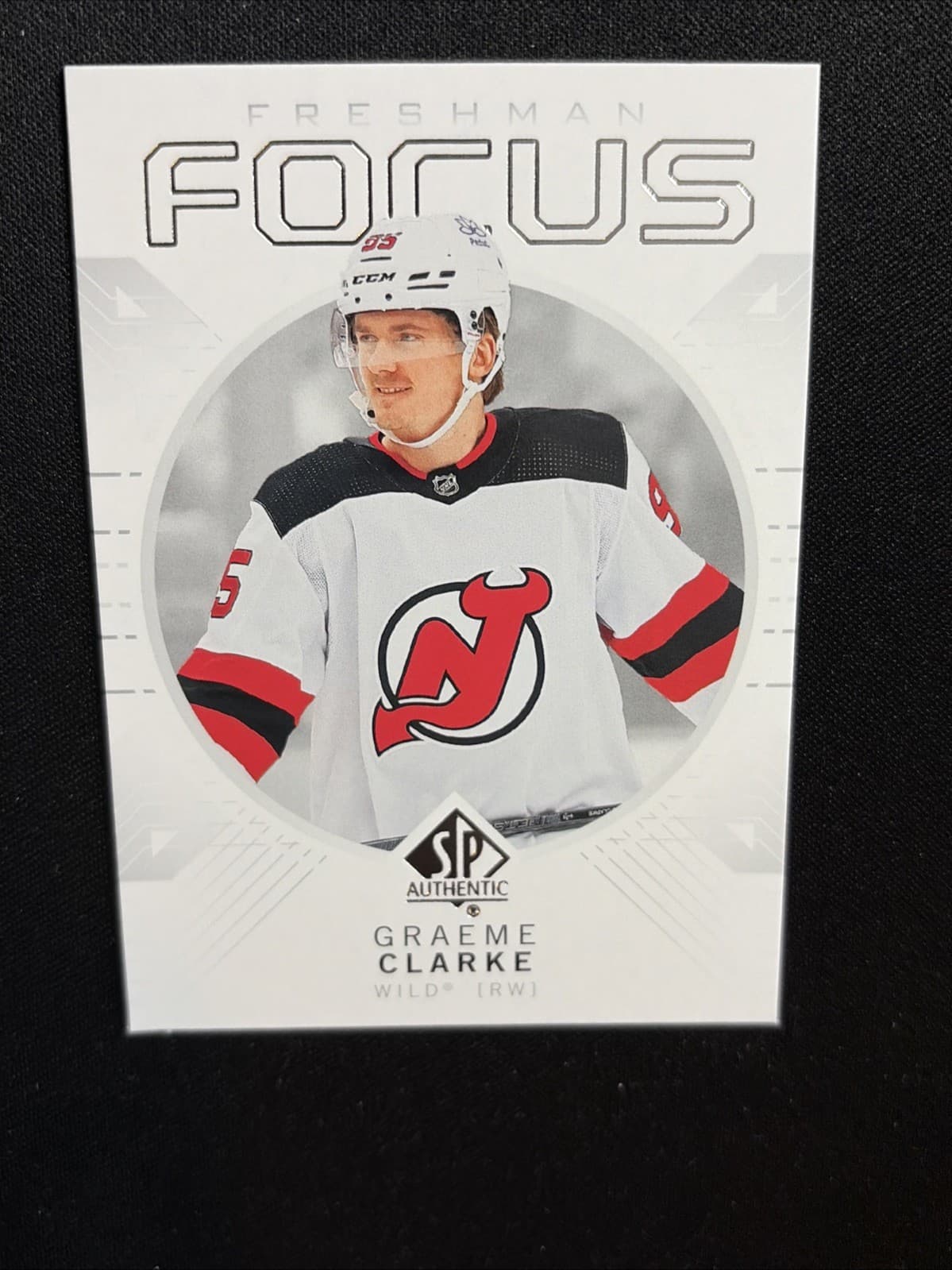 Graeme Clarke trading card