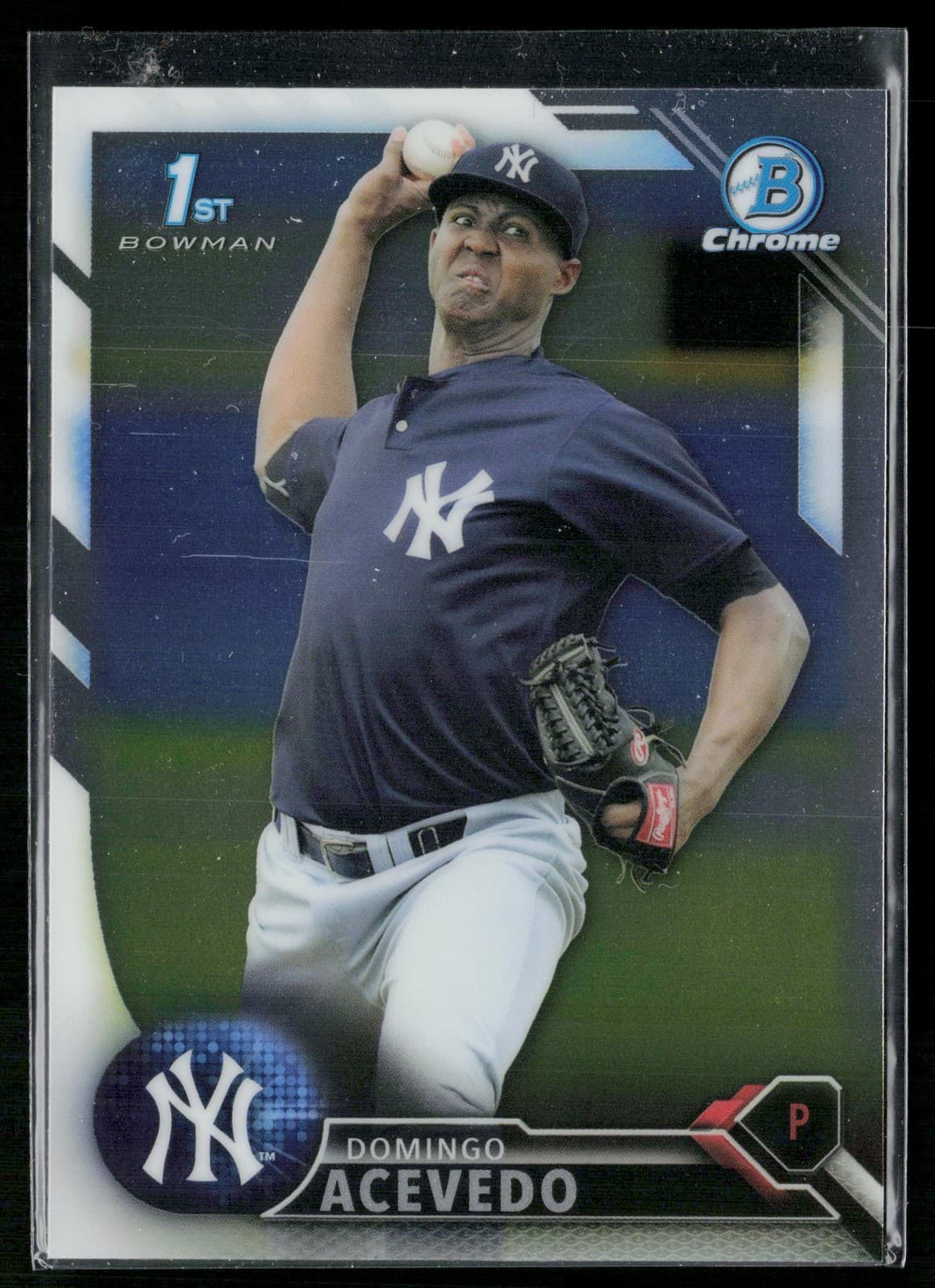Domingo Acevedo Prospects 2016 Bowman Chrome