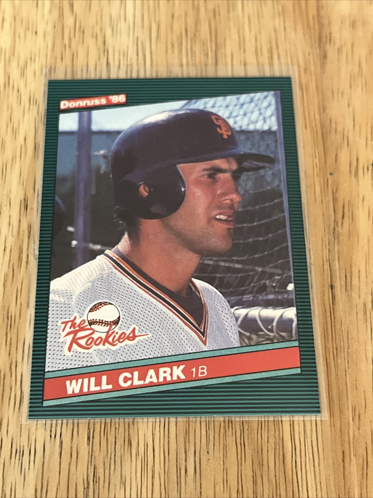 Will Clark The 1986 Donruss