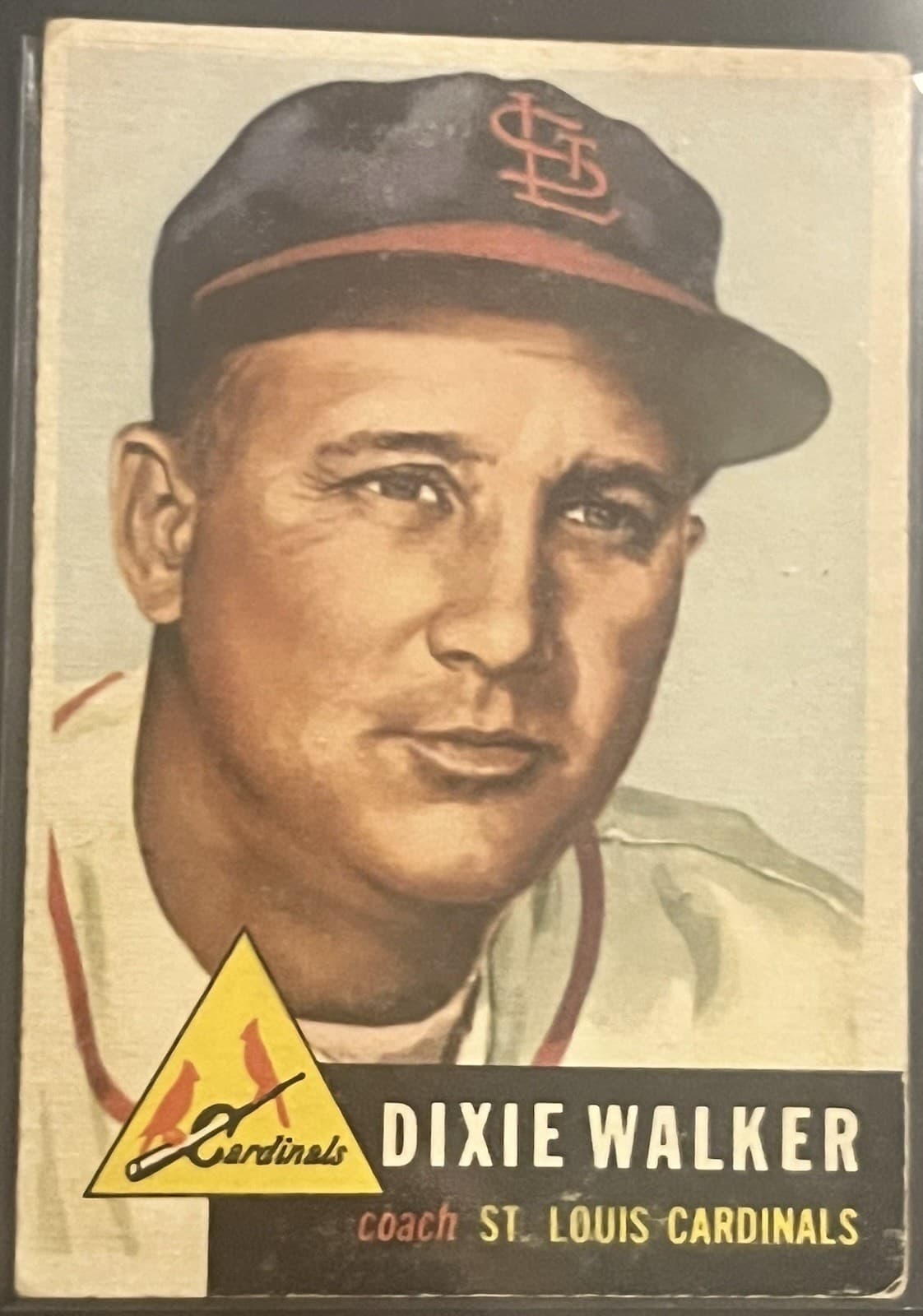 Dixie Walker Cardinals 1953 Topps