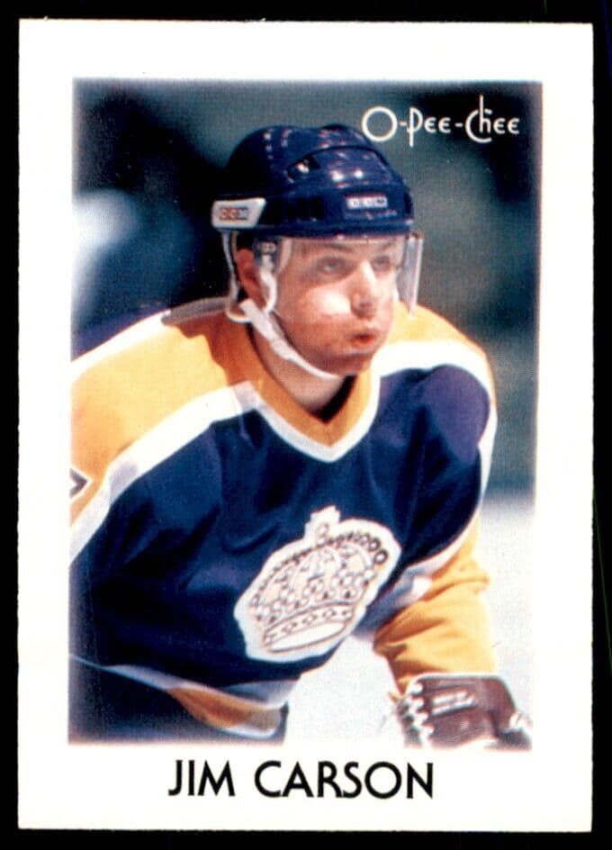 Minis Jim Carson 1987 O-Pee-Chee 1987 O-Pee-Chee
