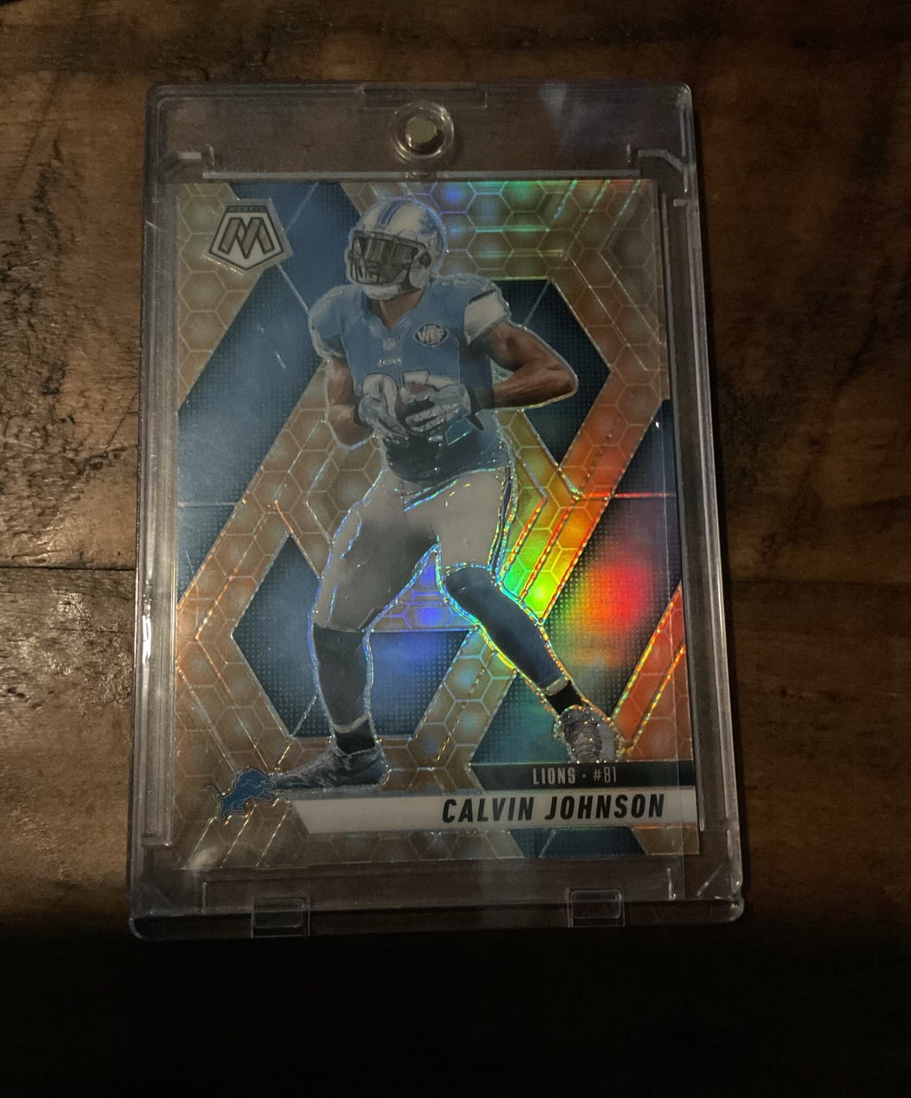 Calvin Johnson Honeycomb 2025 Panini Mosaic 2025 Panini Mosaic