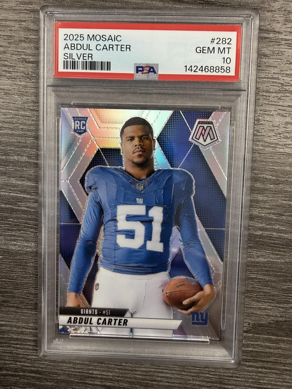Abdul Carter Silver 2025 Panini Mosaic 2025 Panini Mosaic