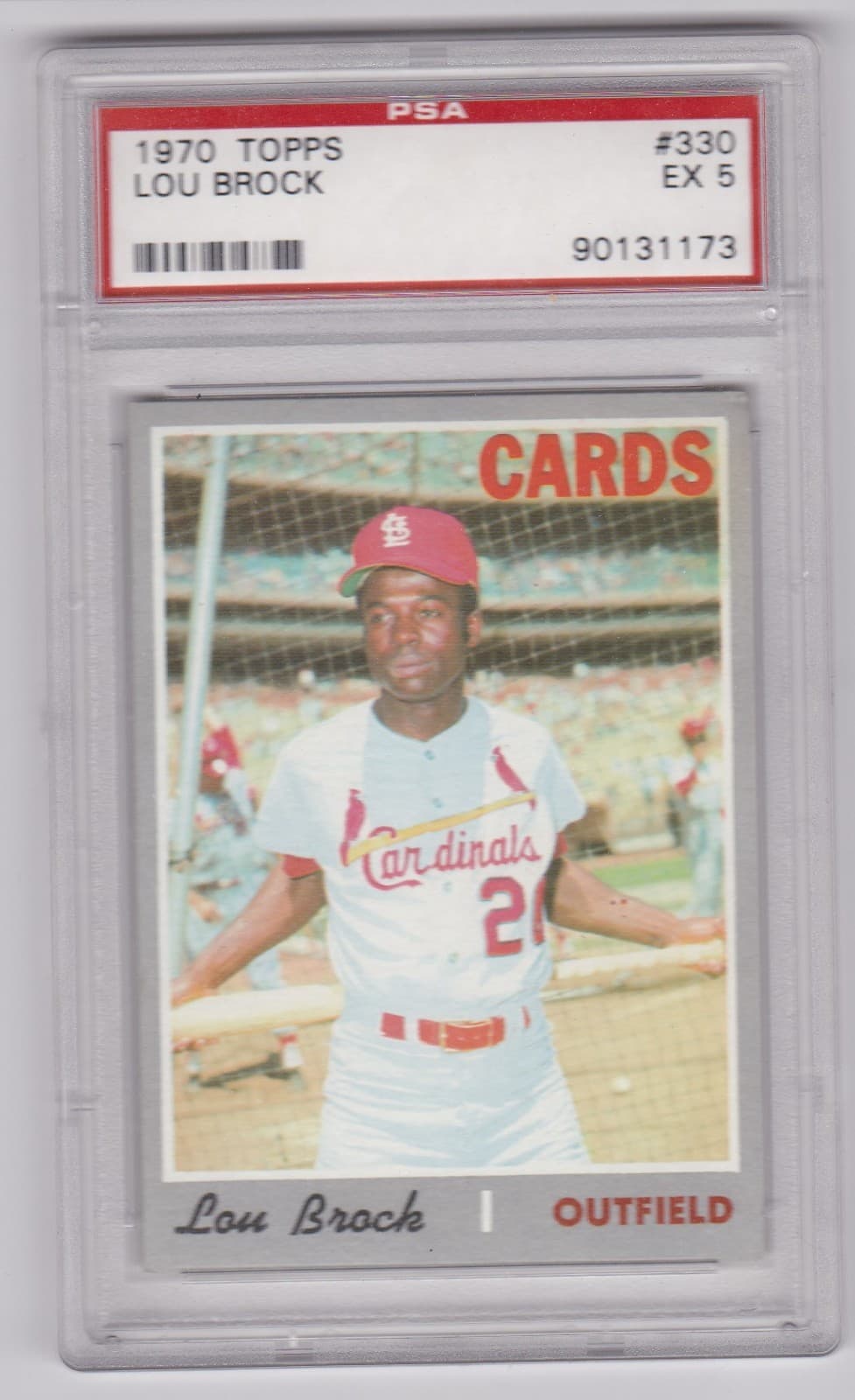 Lou Brock 1970 topps