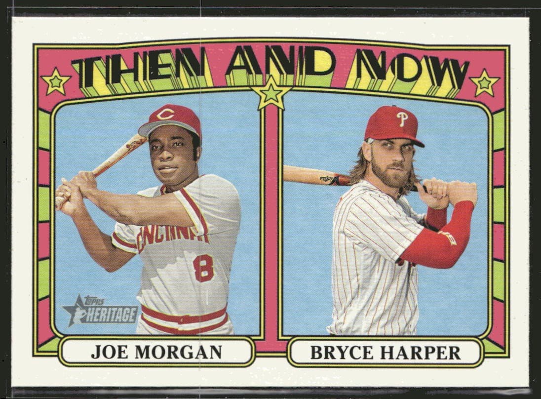Now Joe Morgan 2021 Topps Heritage 2021 Topps Heritage